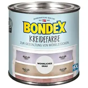 Bondex-Farbe Bondex Kreidefarbe Wohnliches Grau – 0,5L