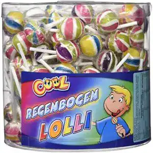 Lutscher Cool Regenbogenlolli, 150x 8 g