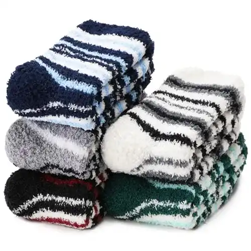 Kuschelsocken Herren ANTSANG Herren Damen Kuschelsocken