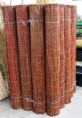 Weidenzaun Lorek Weidenmatte natürlicher Sichtschutz 150 x 300