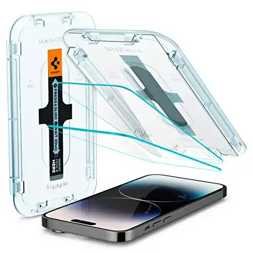 iPhone-14-Pro-Panzerglas Spigen Glas.tR EZ Fit Schutzfolie