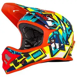 Fullface-Helm O’NEAL Backflip RL2 Muerta DH orange/Multi 2020