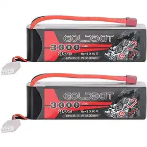 LiPo-Akku GOLDBAT RC Batterie 3000 mAh 11,1 V 3S 30C LiPo