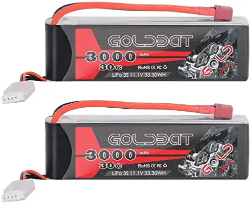 LiPo-Akku GOLDBAT RC Batterie 3000 mAh 11,1 V 3S 30C LiPo