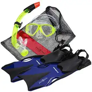Schnorchelset Aqua Lung ABC Tauchset La Costa Proflex Pro 37-40