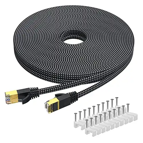 LAN-Kabel 20m KINBETA CAT 7 Ethernet Kabel 20m, 10Gbps