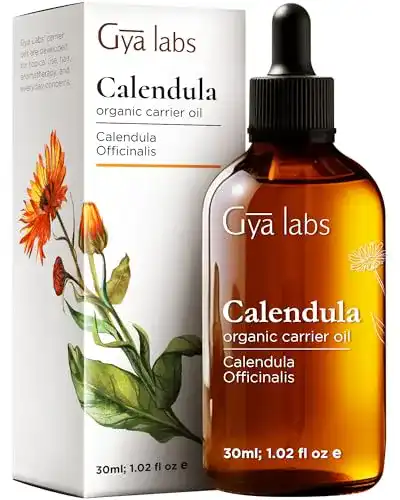 Ringelblumenöl Gya Labs USDA Bio für die Haut, 30 ml