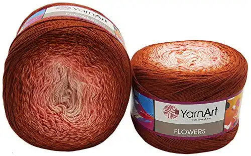 Bobbel-Wolle Yarn Art Flowers YarnArt Flowers 500 Gramm