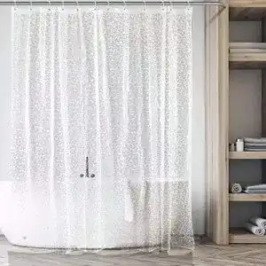 Duschvorhang Carttiya Anti-Schimmel, 180x200cm, Eva, 3 Magnete