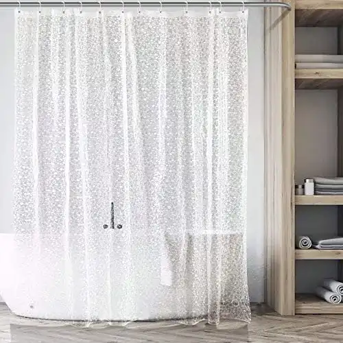Duschvorhang Carttiya Anti-Schimmel, 180x200cm, Eva, 3 Magnete