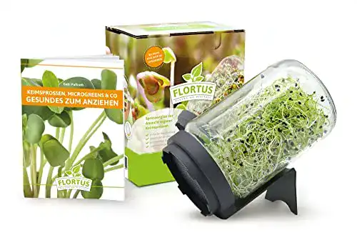 Sprossengläser FLORTUS Freude an Vielfalt FLORTUS, Siebdeckel