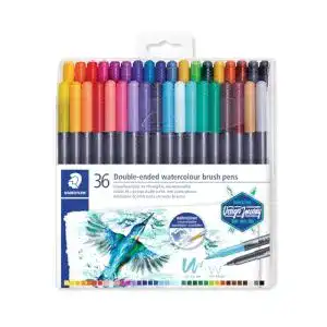 Pinselstifte Staedtler 3001 TB36 Duo Fasermaler 36 brillanten Farben