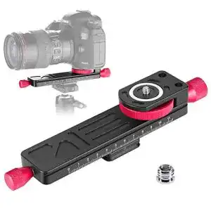 Makro-Einstellschlitten Neewer Metall Wurmantrieb Makro