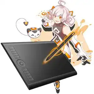 Grafiktablett GAOMON M10K 2018 Version, 10 x 6,25 Zoll