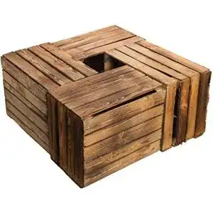 Obstkiste Kistenkolli Altes Land 4er Set Massiv 50 x 40 x 30 cm