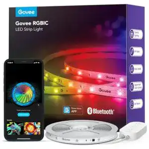 Govee-LED-Strip Govee RGBIC LED Strip 10m, Bluetooth LED Streifen