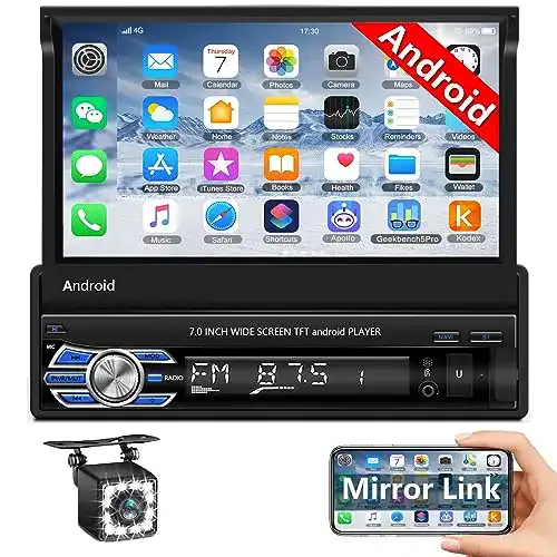 Autoradio-1-DIN-mit-Bildschirm CAMECHO Android 10.0