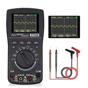 Hand-Oszilloskop VISLONE Digitales Oszilloskop Multimeter 2 in 1