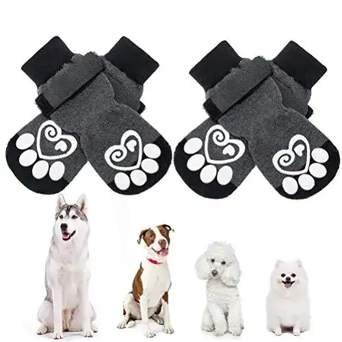 Hundeschuhe KOOLTAIL Hundesocken Anti-Rutsch, 2 Paar
