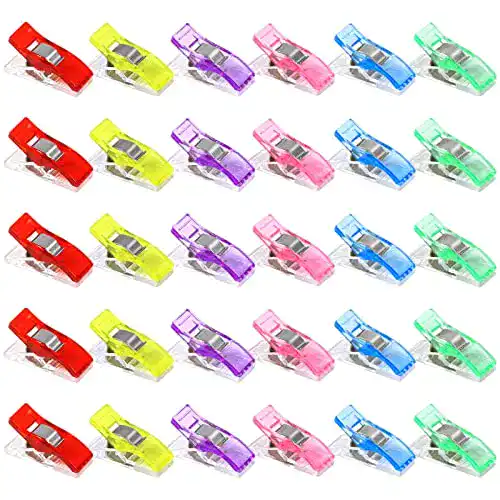 Stoffklammern Redamancy 30 Stück , 27 X 10 mm Nähen Clips