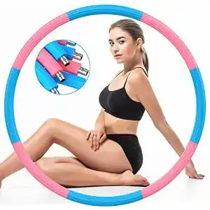 Hula-Hoop-Reifen 1,2 kg DUTISON Hula Reifen Hoop für Erwachsene, Fitness Reifen