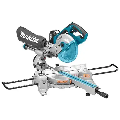 Akku-Kappsäge Makita Akku-Kapp Gehrungssäge 18 V, 2 Akkus