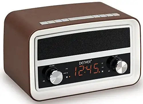 Denver-Radio Denver CRB-619 Uhrenradio, Wecker, PLL FM Radio