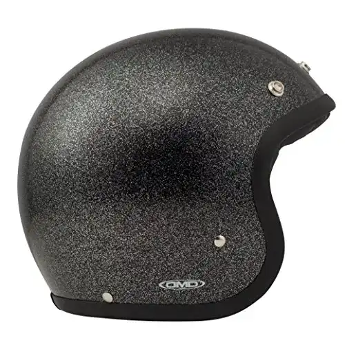 DMD-Helme DMD 1JTS30000GB01 Motorradhelm, Schwarz, XS