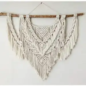 Makramee-Wandbehang CBXSF Groß 90cm B X 80cm L