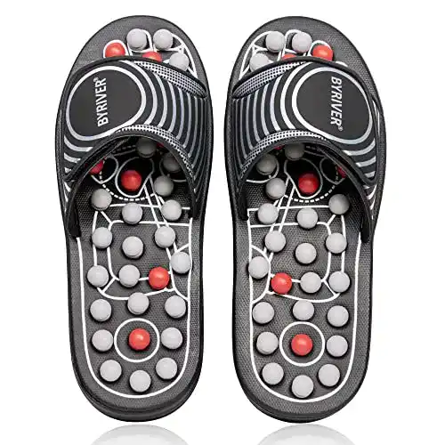 Massage-Schuhe BYRIVER Fußmassage Schuhe Akupressur