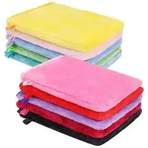 Mikrofaser-Waschlappen PHOGARY 10 Stück Waschhandschuhe