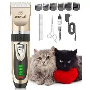 Hundeschermaschine oneisall Leise 2000mAh wiederverwendbar