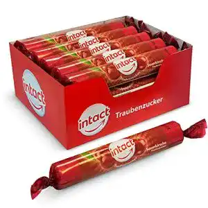 Traubenzucker intact, Sauerkirsche, 15 x 40g, Bonbons