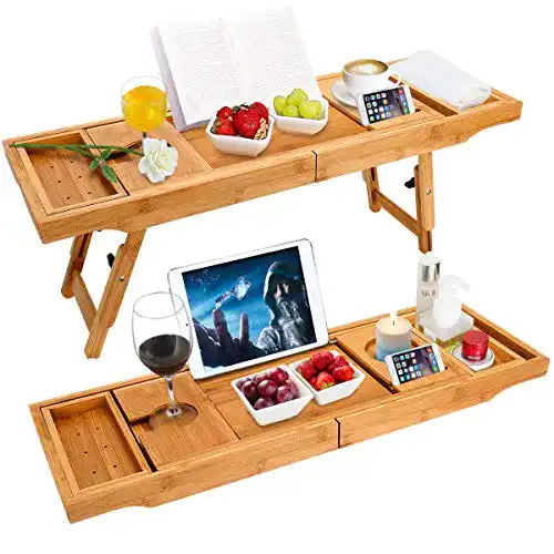 Badewannenablage Unuber Bath Caddy & Laptop and Bed Desk