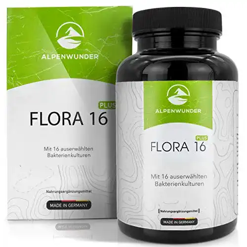 Darmreiniger Alpenwunder Flora 16 Bakterien Kulturen, 180 Kaps.