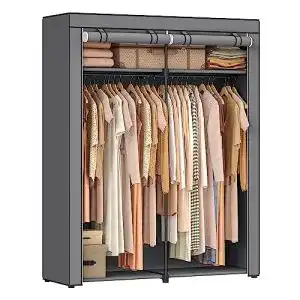 Stoffschrank SONGMICS Kleiderschrank mit Kleiderstangen