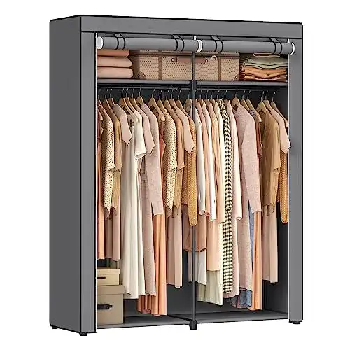 Stoffschrank SONGMICS Kleiderschrank mit Kleiderstangen