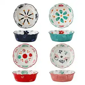 Müslischalen Watenkliy Müsli Schale, Set Bunt, ca. 320 ml, 4er Set