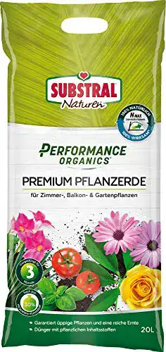Bio-Erde Substral Performance Organics Pflanzerde Premium 20 Liter