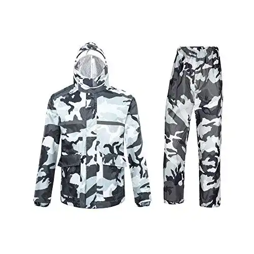 Regenanzug Ynport Crefreak Wasserdichter Anzug Camouflage