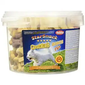 Hundekeks Nobby STARSNACK Cookies “Bones Mix” Eimer 1,3 kg
