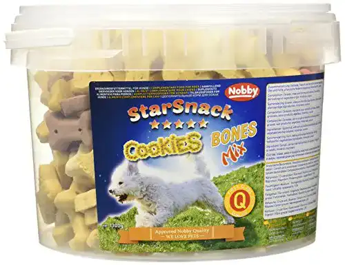 Hundekeks Nobby STARSNACK Cookies “Bones Mix” Eimer 1,3 kg