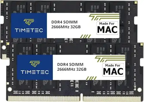 64GB-RAM Timetec 64GB KIT (2x32GB) kompatibel für Apple DDR4
