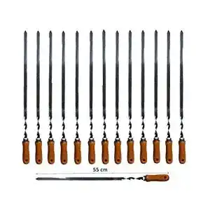 Schaschlikspieße walexo Grillspieße Schampura Edelstahl (14 x )