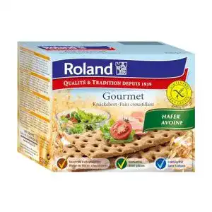 Knäckebrot Roland Hafer glutenfrei, vegan, 10 x 230 g