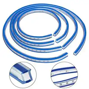 Kurvenlineal BESTZY Flexibles Kunststoff Maß Werkzeug 50cm