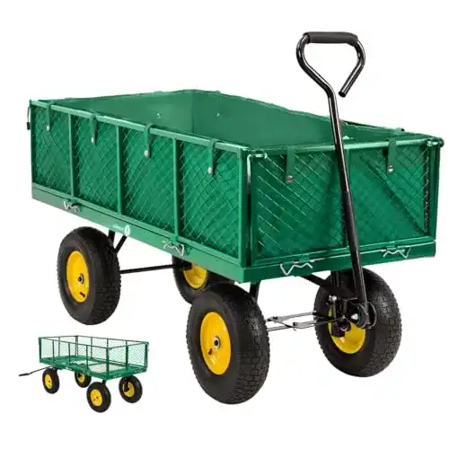 Gartenwagen Miweba Bollerwagen MB-700, Wände klappbar