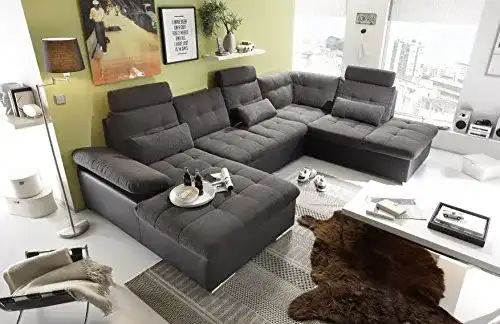 U-Sofa Stella Trading JAKARTA Wohnlandschaft in U-Form
