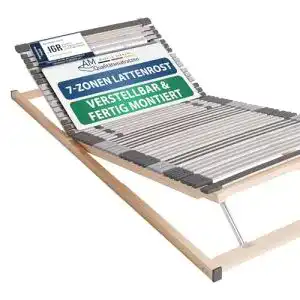 Lattenrost 90 x 200 cm AM Qualitätsmatratzen Ergonomisch