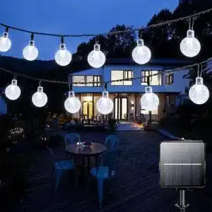 Solar-Lichterkette Lezonic Solar lichterkette aussen, 50 LED 7M